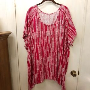 Woman Within Sharkbite Hem Shirt